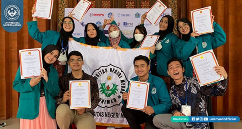 Mahasiswa UNIMED Raih Medali Perak di Indonesia Investor Day 2021