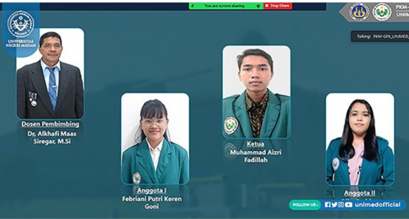 Mahasiswa UNIMED Raih Prestasi di Lomba PKM Asosiasi MIPA LPTK Indonesia
