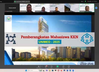 Pelepasan Mahasiswa KKN Unimed 2025